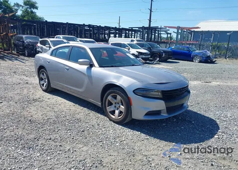 2015 Dodge Charger Police из США, поврежденный, VIN 2C3CDXAT6FH791257